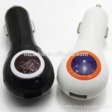 Creative design diamond shaped 3 usb car charger triple USB car charger diamond multi port auto charger for smart device